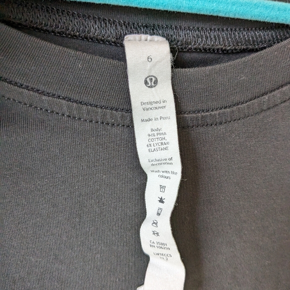 LULULEMON COTTON WRAP FRONT Dress - Picture 5 of 6